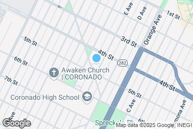 Map image of the property - 444 E Ave