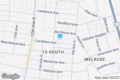 Map image of the property - 924 Caruthers Ave