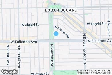 Map image of the property - 2409 N Kedzie Blvd