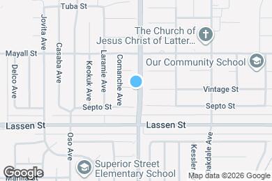 Map image of the property - 20108 Vintage St