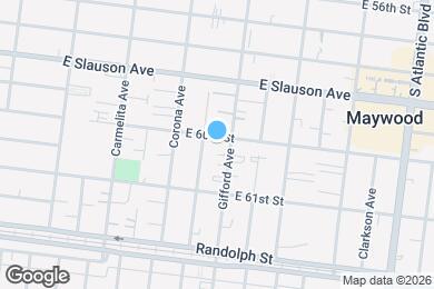 Map image of the property - 4064 E 60th St