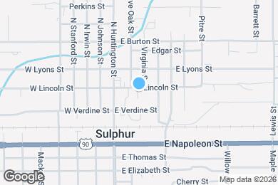 Map image of the property - 203 E Lincoln St