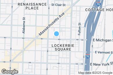 Map image of the property - 524 E Michigan St