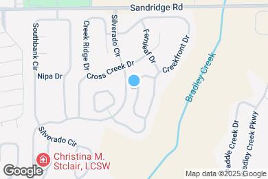 Map image of the property - 1828 Creekview Dr
