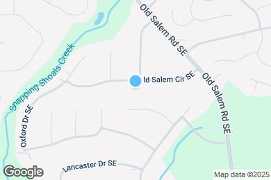 Map image of the property - 2481 Old Salem Cir SE