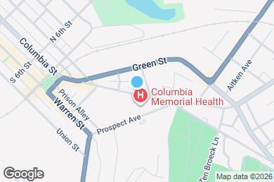 Map image of the property - 850 Columbia St