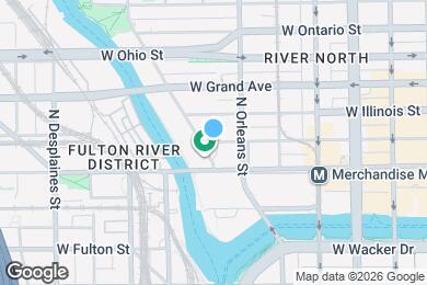 Map image of the property - 359 W Hubbard St