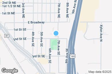 Map image of the property - 611 2nd St SE