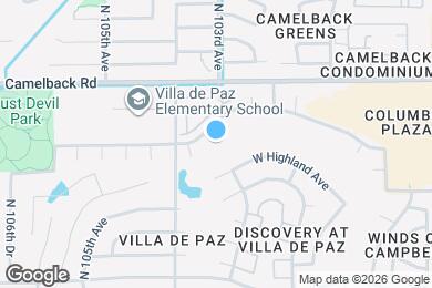 Map image of the property - 4819 N Limonero Cir