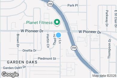 Map image of the property - 725 Irby Ln