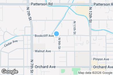 Map image of the property - 905 Bookcliff Ave