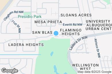 Map image of the property - 6424 Saint Josephs Ave NW