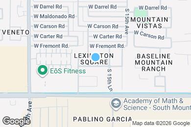 Map image of the property - 1610 W Pollack St