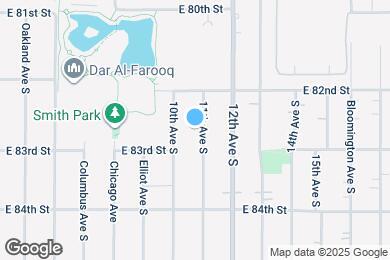 Map image of the property - 8232 11th Ave S