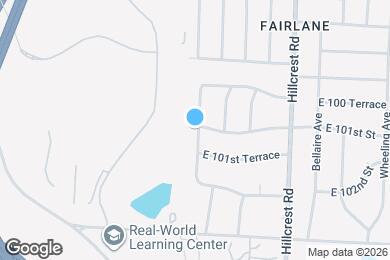 Map image of the property - 10014 Hardesty Ave
