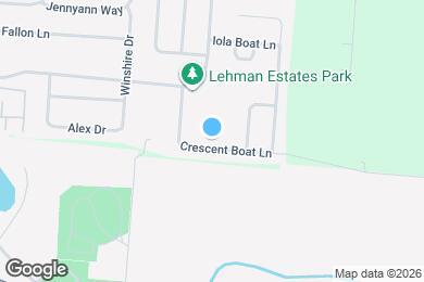 Map image of the property - 6934 Crescent Boat Ln