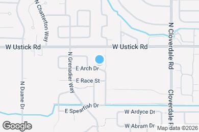 Map image of the property - 4322 E Arch Dr