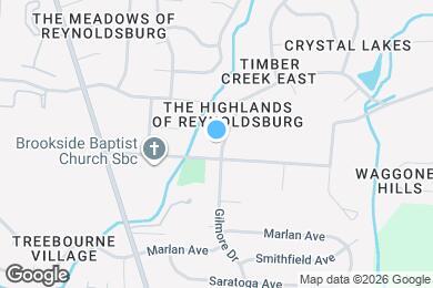 Map image of the property - 581 Brightstone Dr