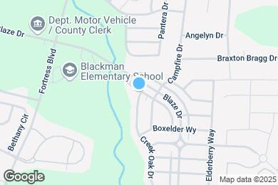 Map image of the property - 924 Creek Oak Dr