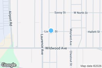 Map image of the property - 727 Bellevue Ave