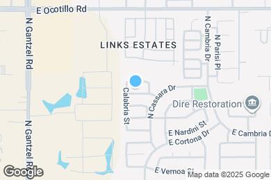 Map image of the property - 834 E Impreria St