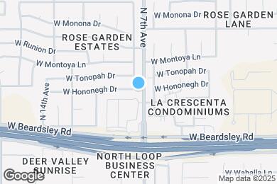 Map image of the property - 20401 N 8th Ave