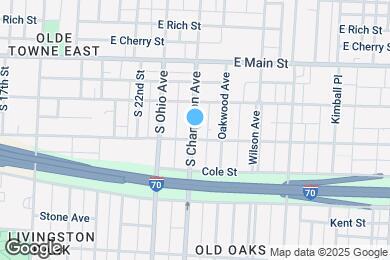 Map image of the property - 486 S Champion Ave