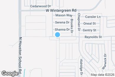 Map image of the property - 1846 Reynolds St