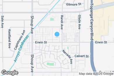 Map image of the property - 22219 Erwin St