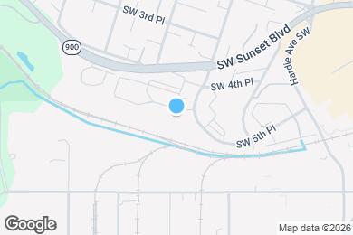 Map image of the property - 611 SW 5th Ct