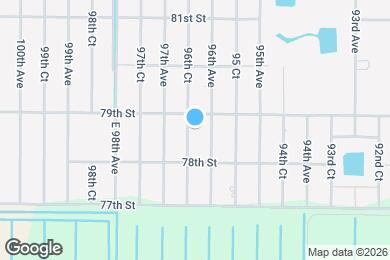 Map image of the property - 7860 96th Ct