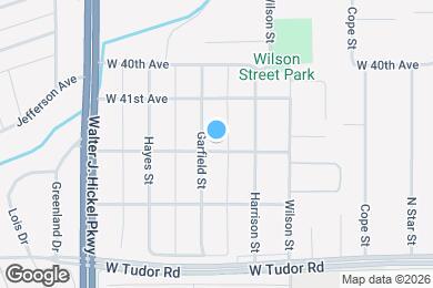 Map image of the property - 1301 W 42nd Ave
