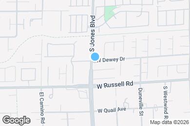 Map image of the property - 6083 W Dewey Dr