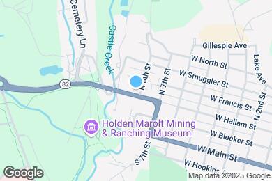 Map image of the property - 910 W Hallam St