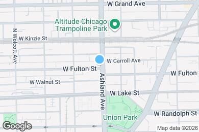 Map image of the property - 300 N Ashland Ave