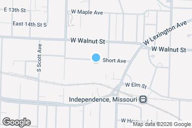 Map image of the property - 1417 W Short Ave