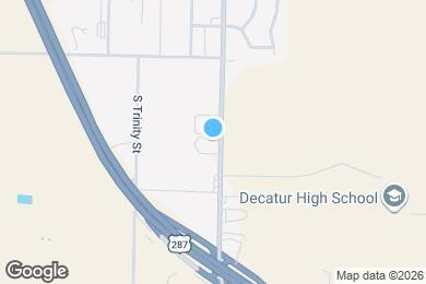 Map image of the property - Quail Run Apartments