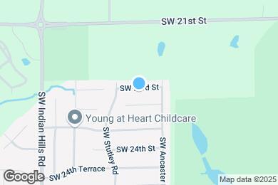 Map image of the property - 7303 SW 23rd St