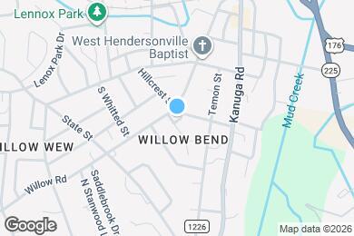 Map image of the property - 521 Courtwood Ln