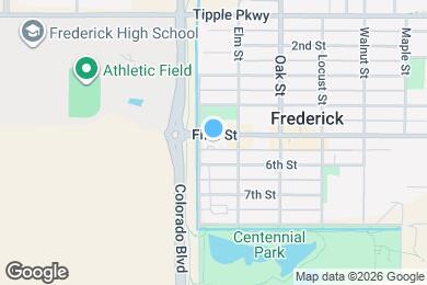 Map image of the property - 108 5th St
