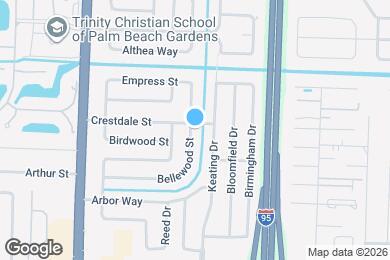 Map image of the property - 9412 Bellewood St