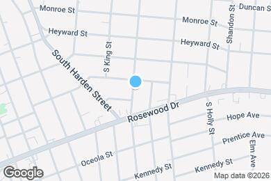 Map image of the property - 314 S Woodrow St