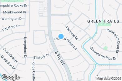 Map image of the property - 1218 Emerald Green Ln