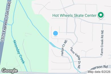 Map image of the property - 726 Jamie Way NE