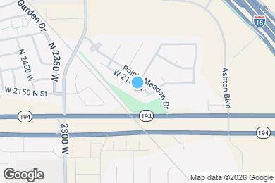 Map image of the property - 2168 N 2040 W