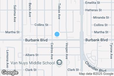 Map image of the property - The Premier on Burbank