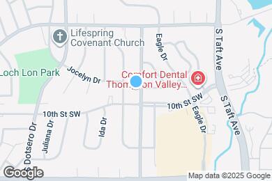 Map image of the property - 915 S Tyler Ave