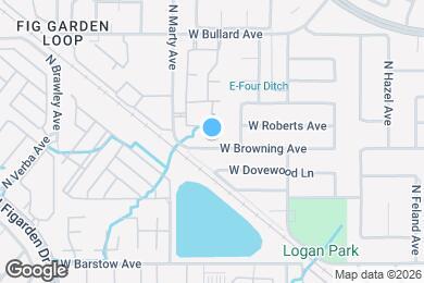 Map image of the property - 3526 W Browning Ave