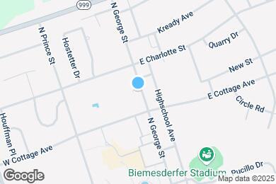Map image of the property - 323 N George St