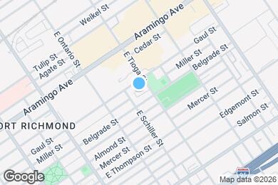 Map image of the property - 2500 E Tioga St